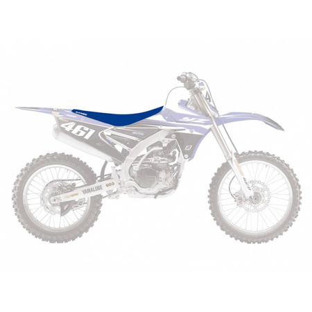 Pokrowiec/poszycie na siedzenie yamaha yzf 250 '19-'22 yzf 450`18-'22, double grip 3, kolor niebieski/czarny